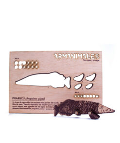 Alternative view of <strong>Pirarucú</strong> (Arapaima gigas)